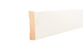 Indfatning glat hvid - 21 x 68 x 2200 mm